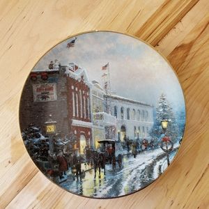"The Wonder of the Season " Thomas Kinkade Collectors Plate